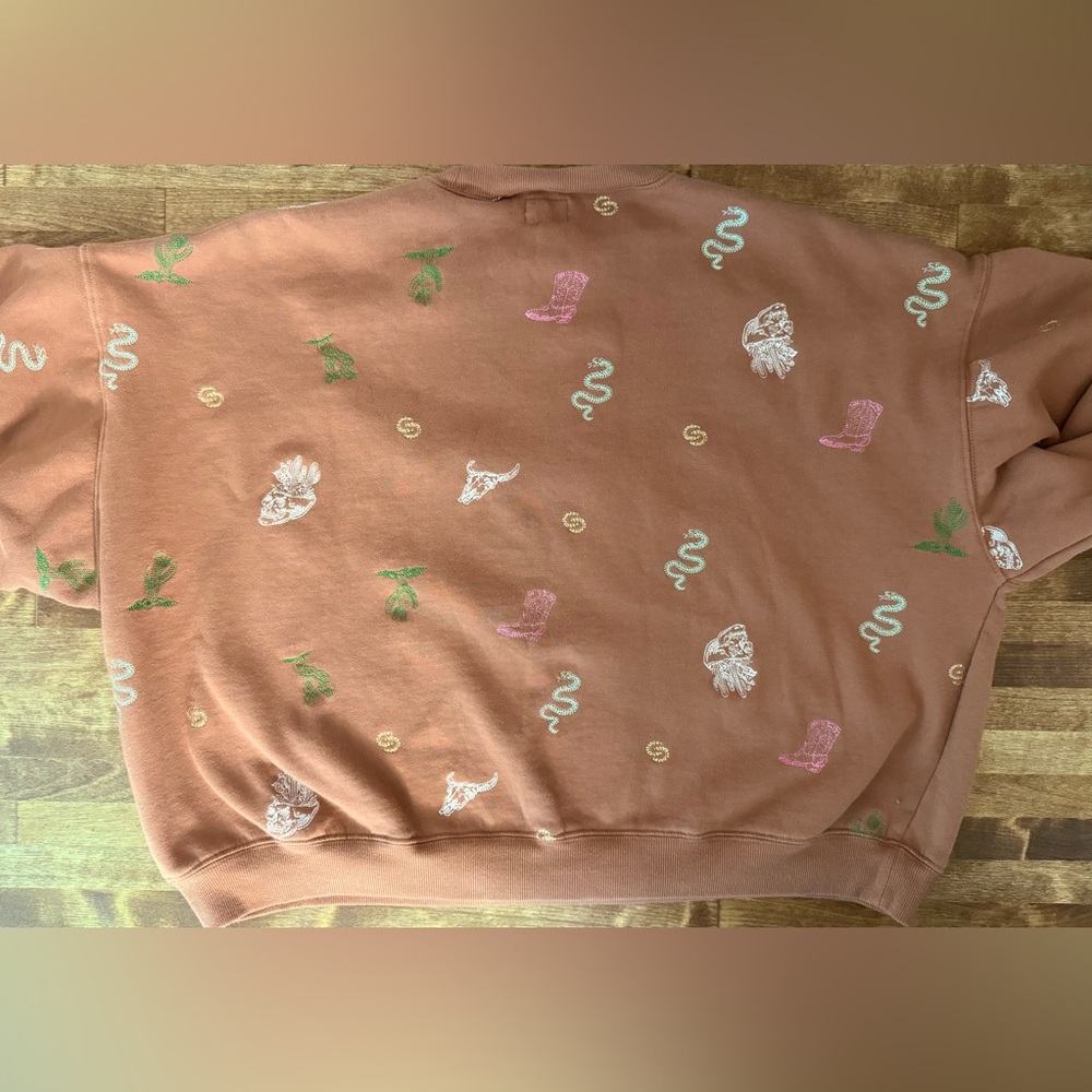 Sterling & Stitch Western Graphic Sweatshirt – Size Large, Gently Used - Picture 7 of 12